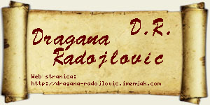 Dragana Radojlović vizit kartica